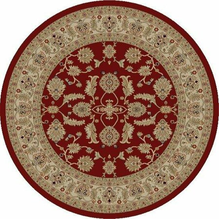 CONCORD GLOBAL TRADING 3 ft. 11 in. x 5 ft. 7 in. Jewel Antep - Red 44404
